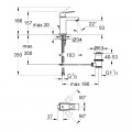 Змішувач для раковини S-розміру Grohe Eurocube (2312700E) - Фото 2